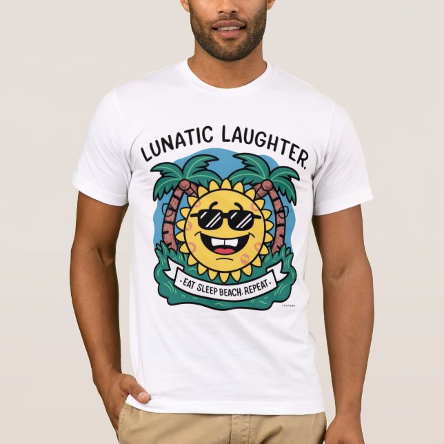 Camiseta Lunatic Laughter Beach (Anverso)