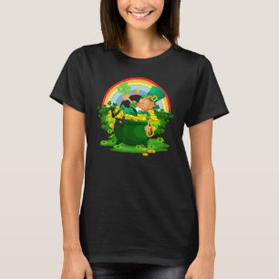 Camiseta Lunático duende niños niñas hombres mujeres St Pat