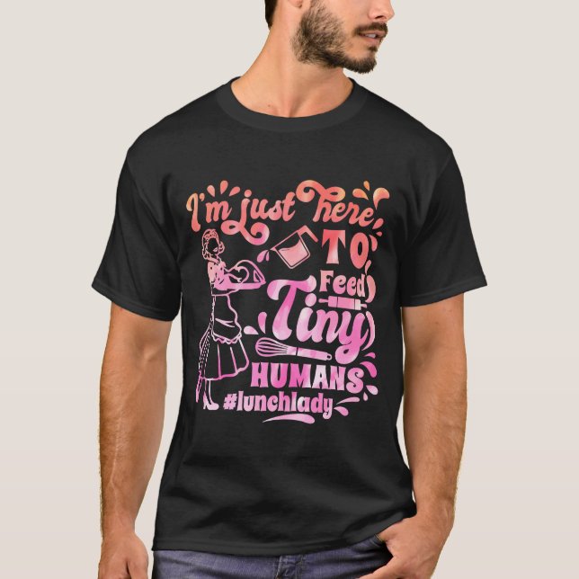 Camiseta Lunch Lady Apparthotel Cafetería Trabajadora de la (Anverso)