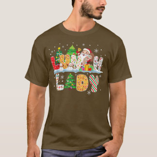 Camiseta Lunch Lady Árbol de Navidad Santa Matanza Lunc