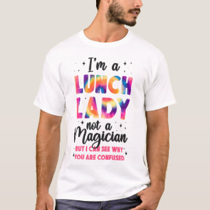 Camiseta Lunch Lady Cafeteria Crew Soy Lechadora No Una Lad