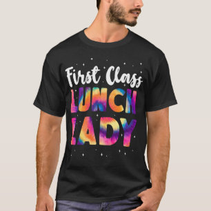 Camiseta Lunch Lady Cafeteria Tripulación Primera Clase Lan