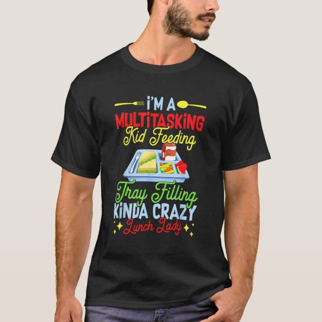 Camiseta Lunch Lady Cute Cafeteria Worker Appreciation Lunc (Anverso)