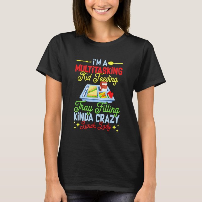 Camiseta Lunch Lady Cute Cafeteria Worker Appreciation Lunc (Anverso)