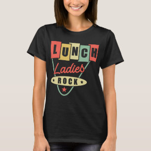 Camiseta Lunch Lady Lunch Damas de Rock Rock Lunch