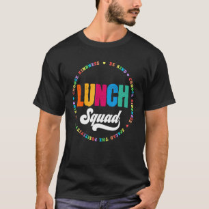 Camiseta Lunch Squad Grupo Matanza Escuela Cafetería Crew S