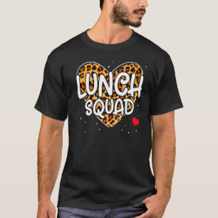 Camiseta Lunch Squad Grupo Matanza Escuela Cafetería Crew S