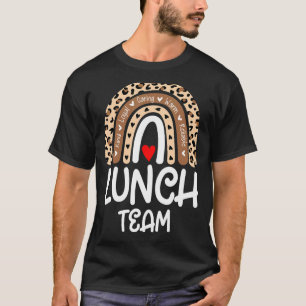 Camiseta Lunch Team Group Leopard Mating School Spirit Da