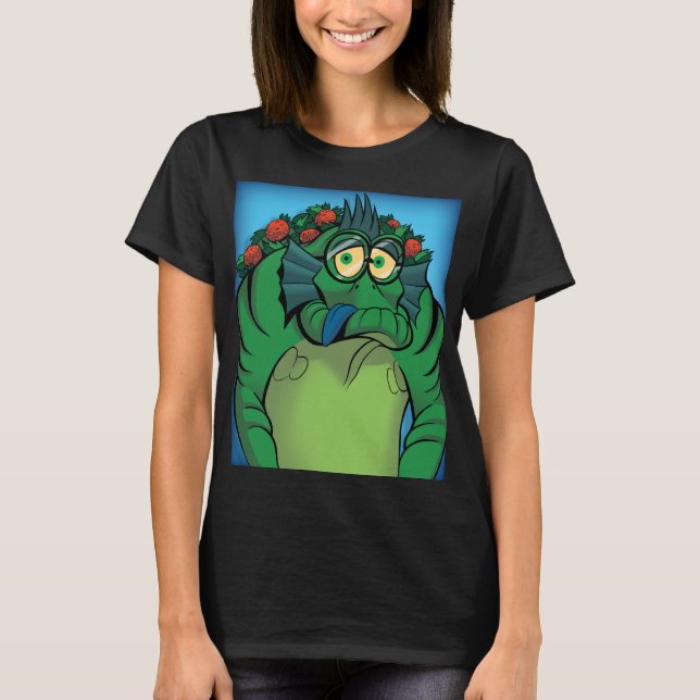 Camiseta Lunchback de los defensores de la ciudad de Monstr (Anverso)