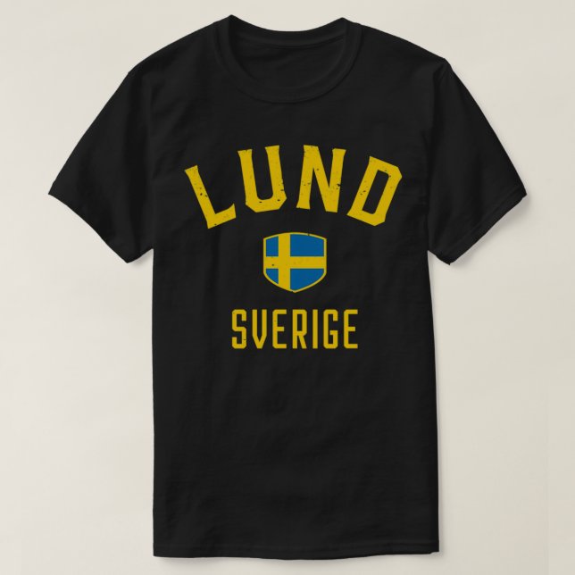 Camiseta Lund Sverige Suecia (Diseño del anverso)