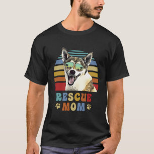 Camiseta Lundehund noruego adopta a mamá de perro de rescat