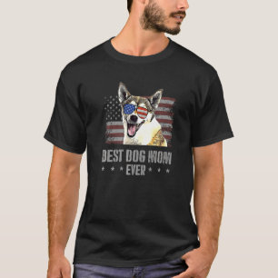 Camiseta Lundehund Noruego Mejor Madre De Perro Ever Retro 