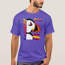 Camiseta Lundy Puffin 2 Púrpura