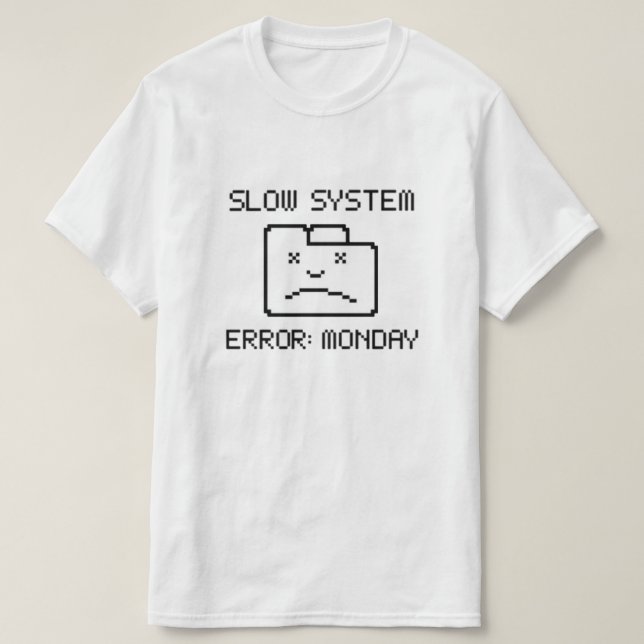 Camiseta Lunes (Diseño del anverso)