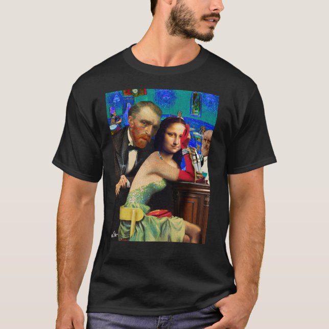 Camiseta Lunes azul (Anverso)