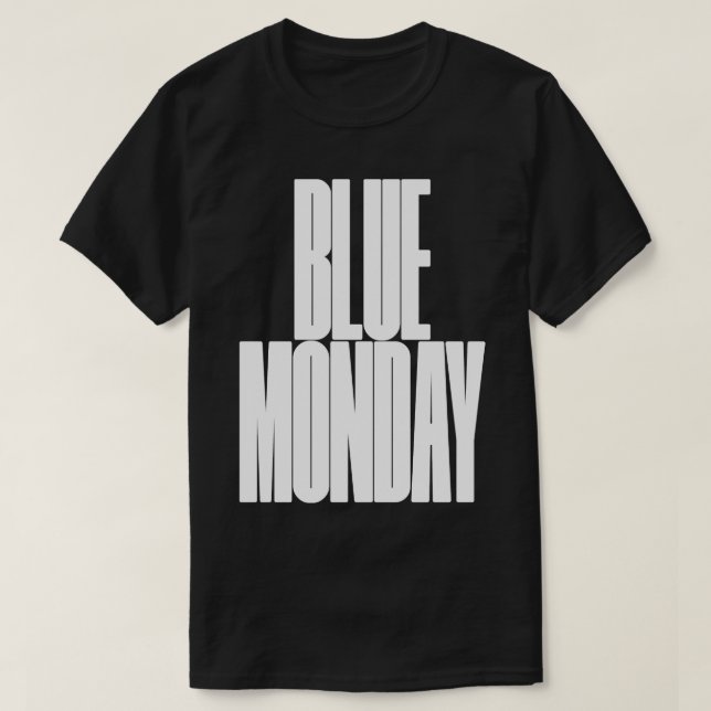 CAMISETA LUNES AZUL (Diseño del anverso)