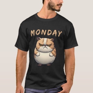 Camiseta Lunes de gato fino