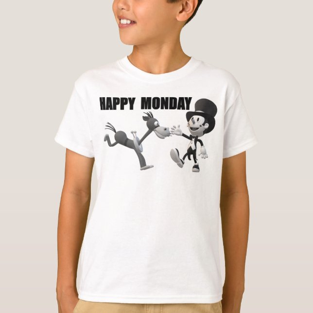 Camiseta Lunes feliz (Anverso)