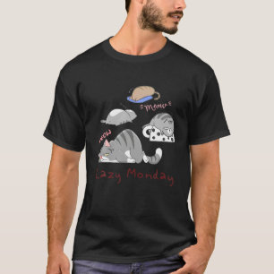 Camiseta Lunes Gracioso Funny Procrastinando O