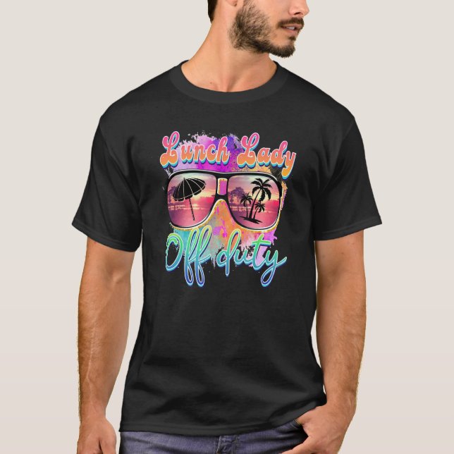 Camiseta Lunes Lady Off Duty Gafas de sol playa Anoche D (Anverso)