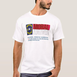 Camiseta Lunes moral, Raleigh, Carolina del Norte