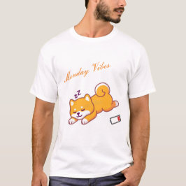 Camiseta Lunes Shiba Vibes
