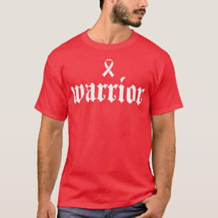 Camiseta Lung Cancer Awareness Warrior White Ribbon Gift2