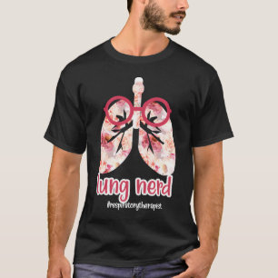 Camiseta Lung Nerd Terapia Respiratoria Rt Respiratorio
