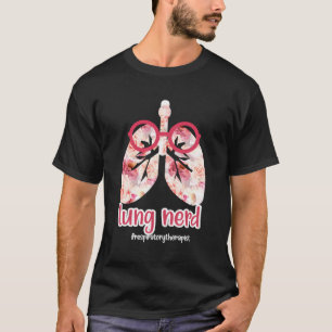 Camiseta Lung Nerd Terapia Respiratoria Rt Respiratorio