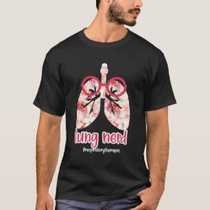 Camiseta Lung Nerd Terapia Respiratoria Rt Respiratorio