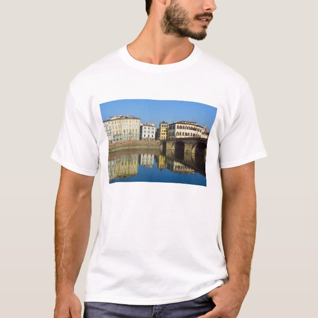 Camiseta Lungarno Vespucci, Ponte alla Carraia, (Anverso)
