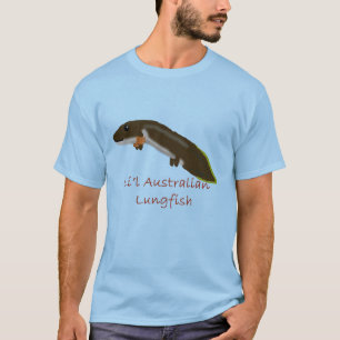 Camiseta Lungfish australiano lindo