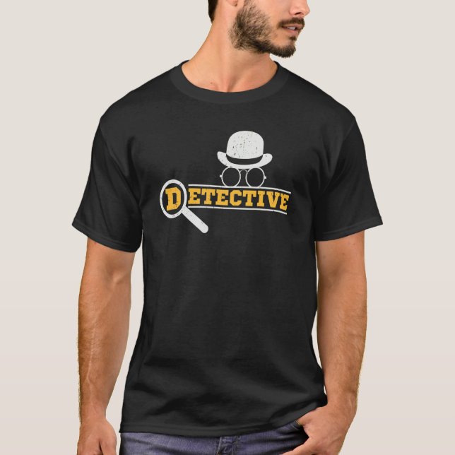 Camiseta Lupa de Detective (Anverso)