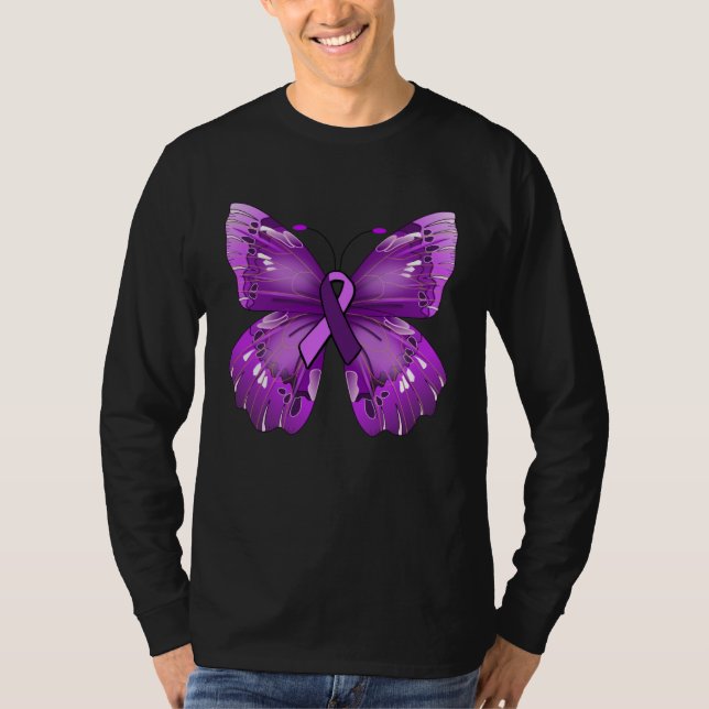 Camiseta Lupus Awareness Lupus Butterfly Survivor Gear 1 (Anverso)