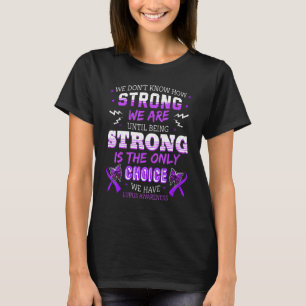 Camiseta Lupus Awareness Organ Enfermedad Cinta Mariposa