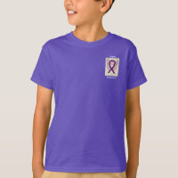 Lupus Awareness Purple Ribbon Angel Personalizado 