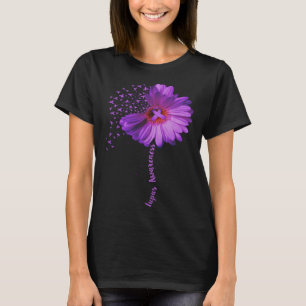 Camiseta Lupus Awareness Sunflower Ribbon