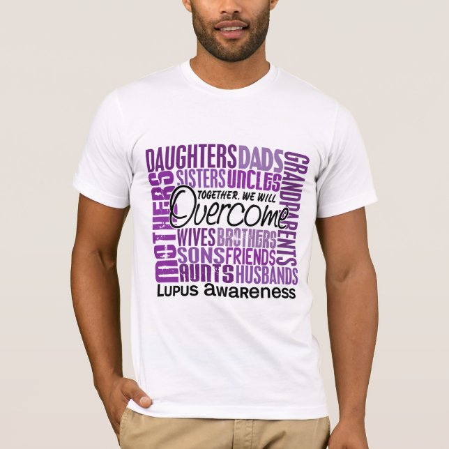 Camiseta Lupus cuadrado de la familia (Anverso)