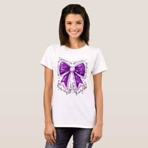 Camiseta Lupus Cure Navidades Bow Shirt
