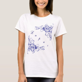 Camiseta Lupus en azul