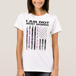Camiseta lupus guerrero no soy la mayoría de las mujeres