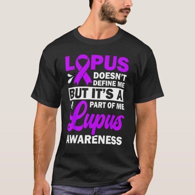 Camiseta Lupus no me define pero es parte de mí (Anverso)