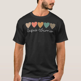 Camiseta Lupus Warrior Lupus Awareness Purple Ribbon Para F