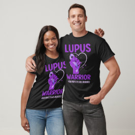 Camiseta LUPUS WARRIOR Personalizado Púrpura Sensibilizació