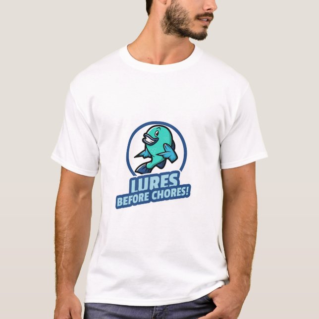 Camiseta ¡Lures Antes De Las Obras! (Anverso)