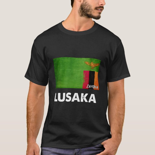 Camiseta Lusaka Zambia (Anverso)