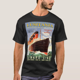 Camiseta Lusitania vintage
