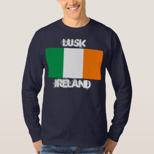 Camiseta Lusk, Irlanda con bandera irlandesa