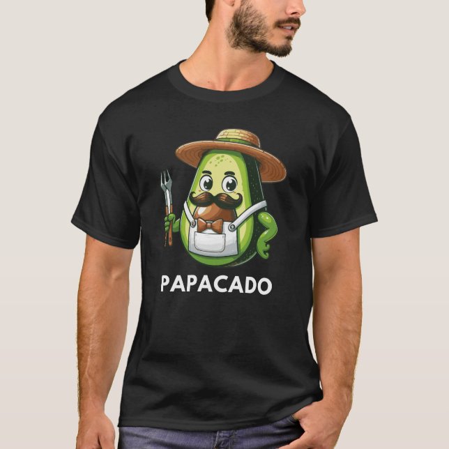 Camiseta lustige Dad Geschenke Avocado für Papas & Köche (Anverso)