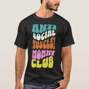 Camiseta Lustiger Pumpendeckel, Muscle Mommy Club, antisozi